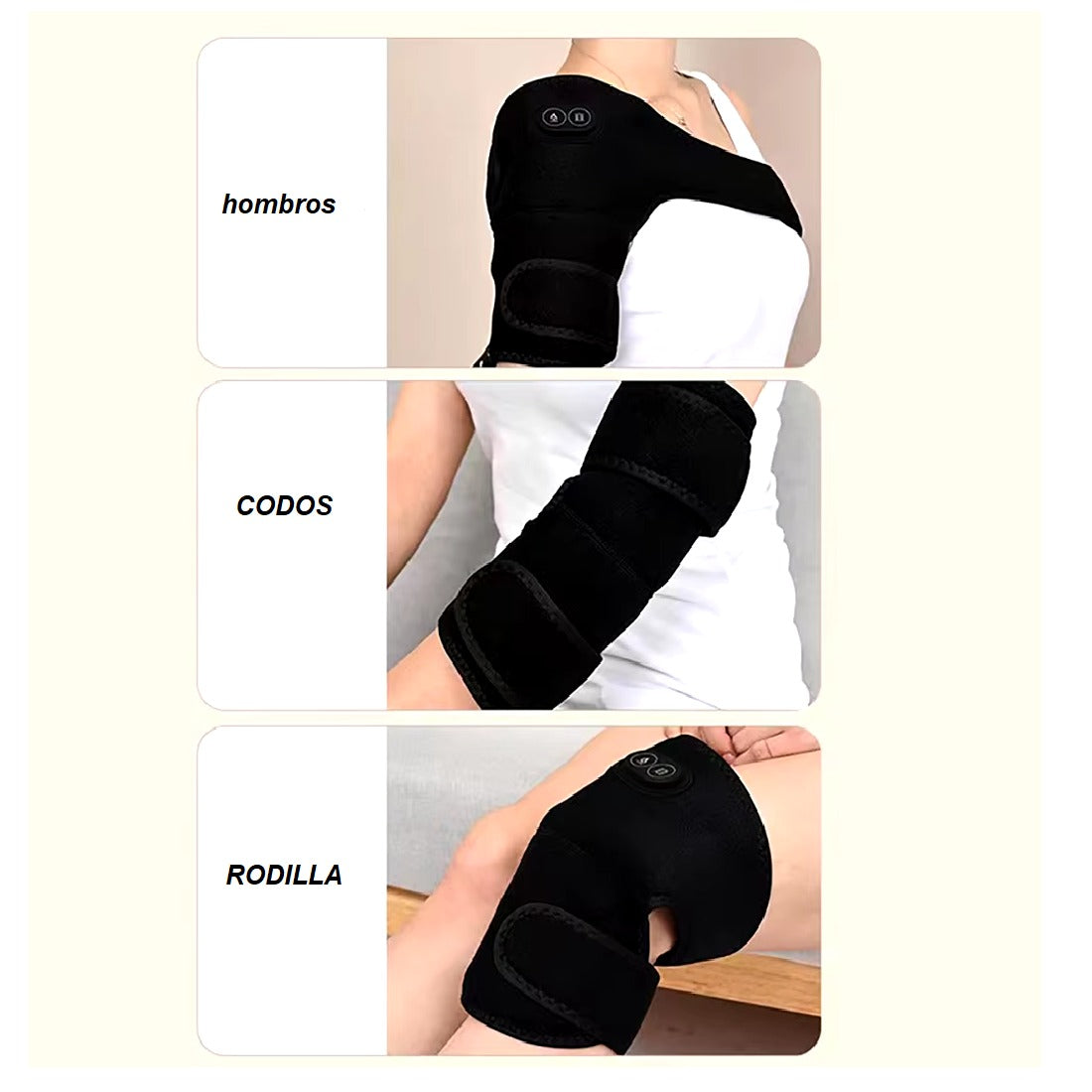 Masajeador para rodilla térmico