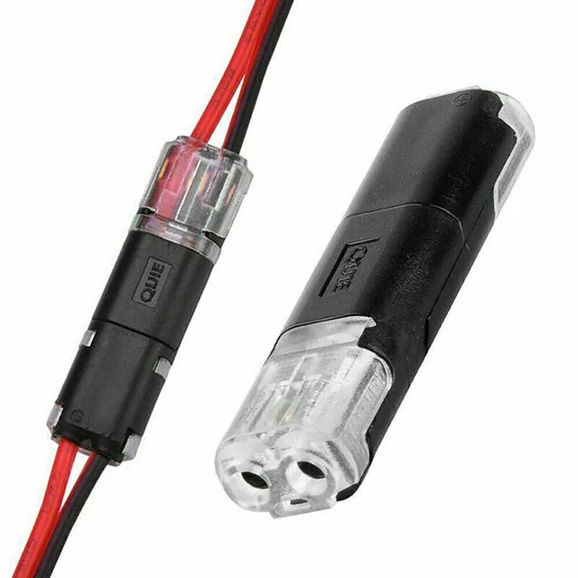Detalle de extremos y conductores del conector D2